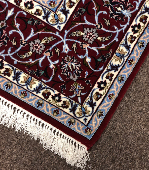 ISFAHAN FLORAL IVORY-RED